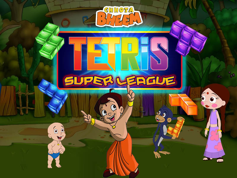 Chota Bheem Tetris Super League HTML5 Game Nilee Games Mumbai