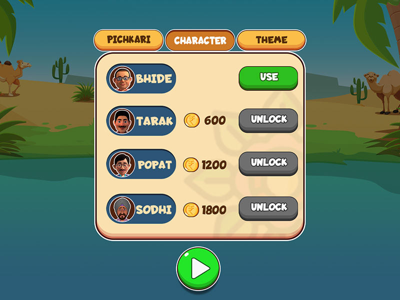 Gokuldham Holi Mahotsav UI/UX