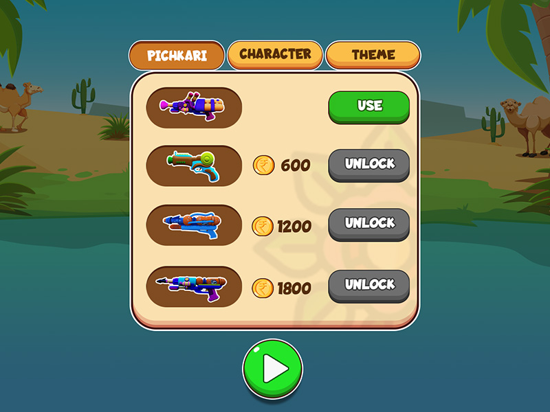 Gokuldham Holi Mahotsav UI/UX