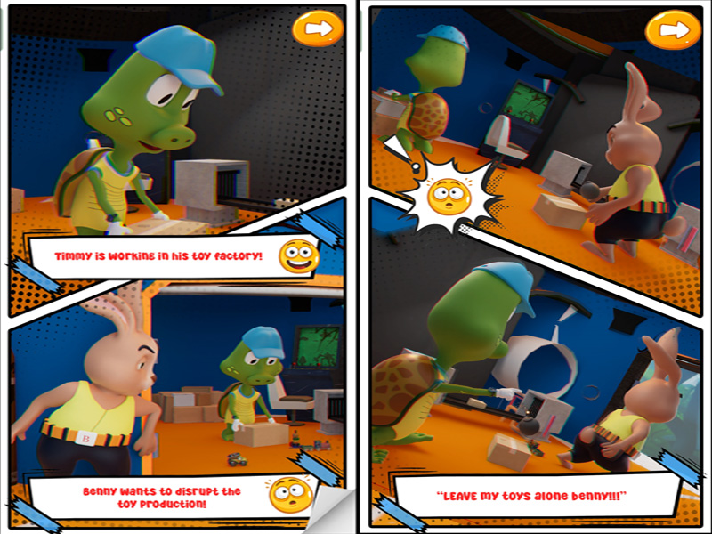 Timmy's Toy Rushhh Puzzle Fun ss1 UI/UX