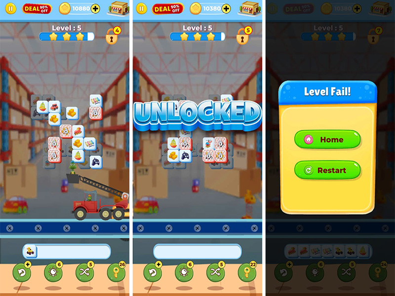 Timmy's Toy Rushhh Puzzle Fun ss5 UI/UX